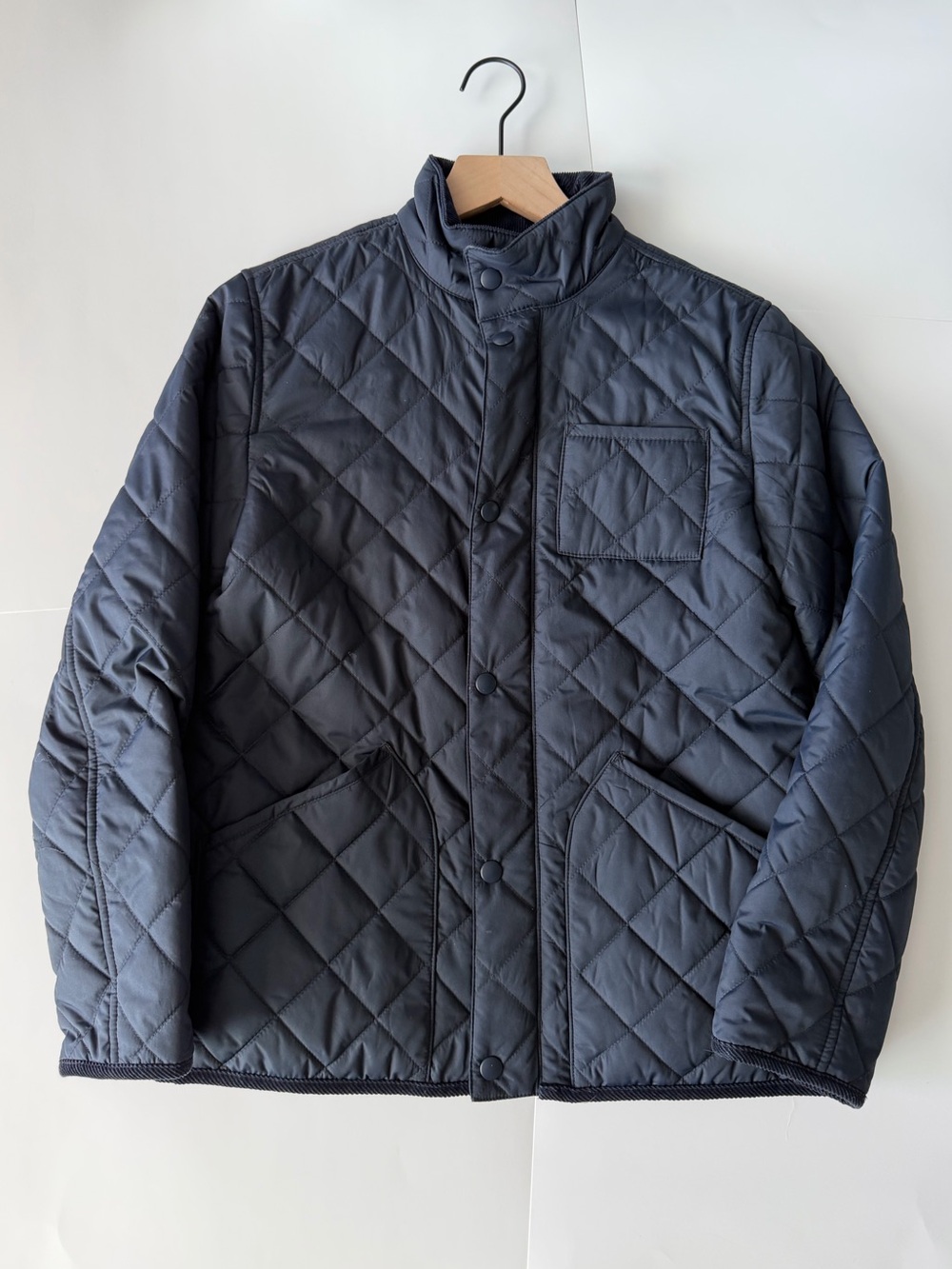 Crewcuts J.Crew Fall Quilted Field Jacket Navy sz 12 kids